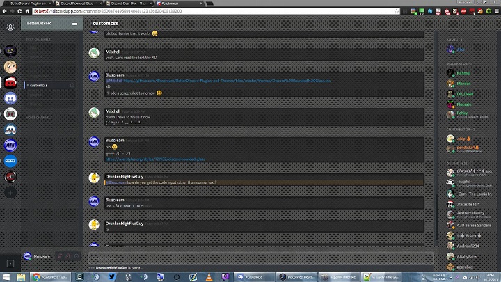 Discord Rounded Glass