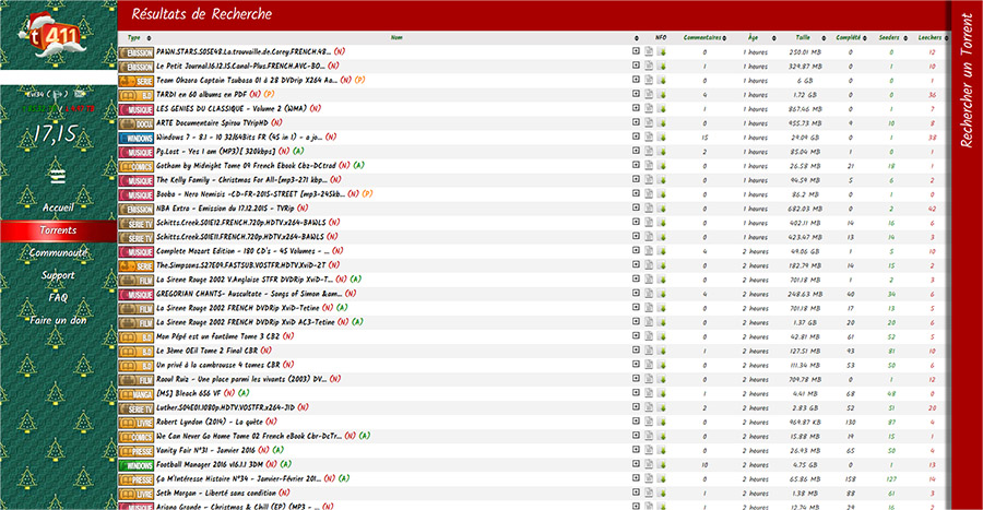 Moderne T411 - Christmas Edition