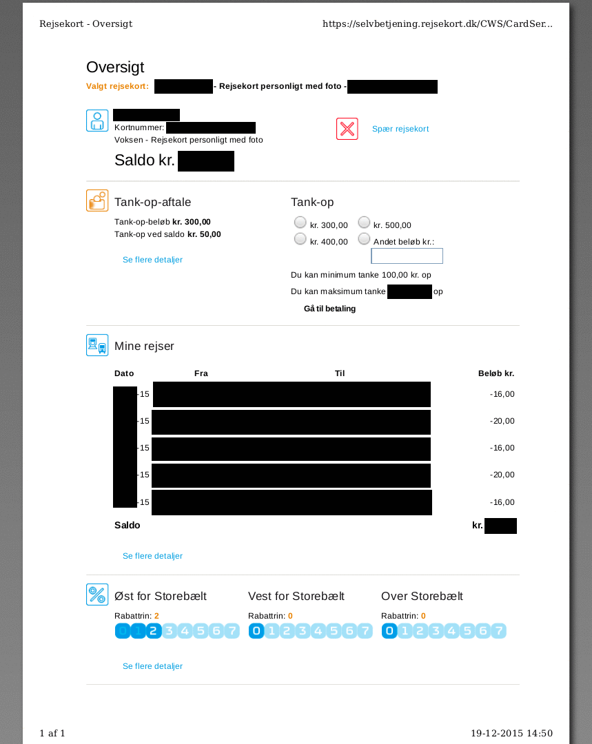 RejsekortPrintable