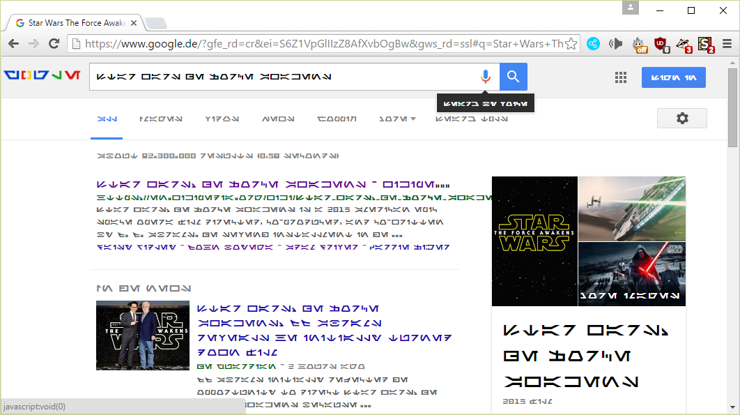 Aurebesh Inversed Capital Letters