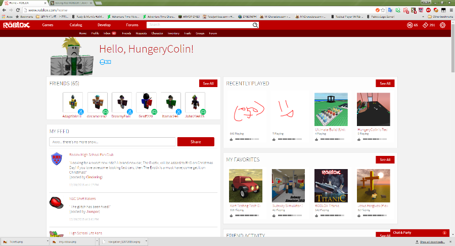 Red ROBLOX ( Developed for Non-Mobile ROBLOX ext)