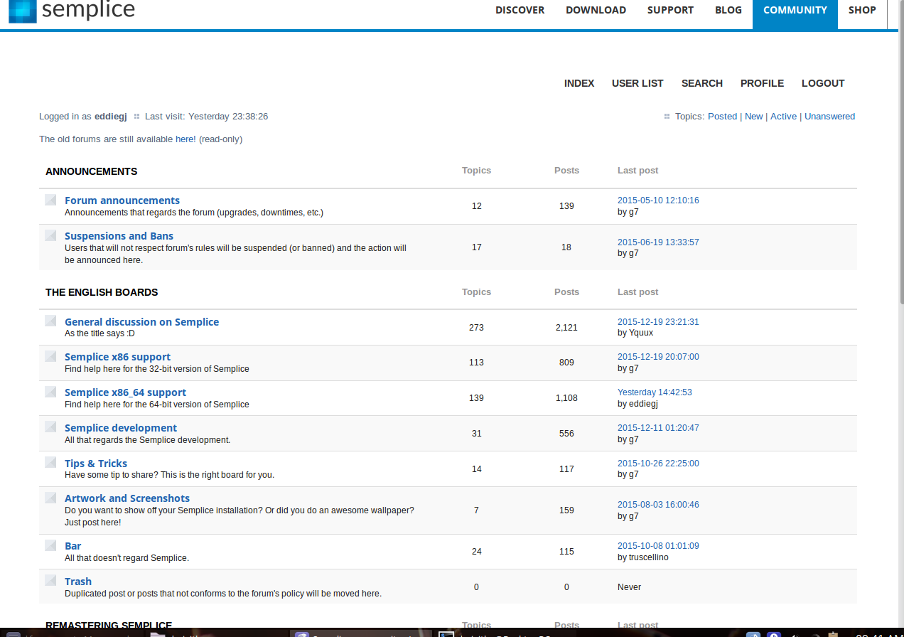 Semplice Linux Forum