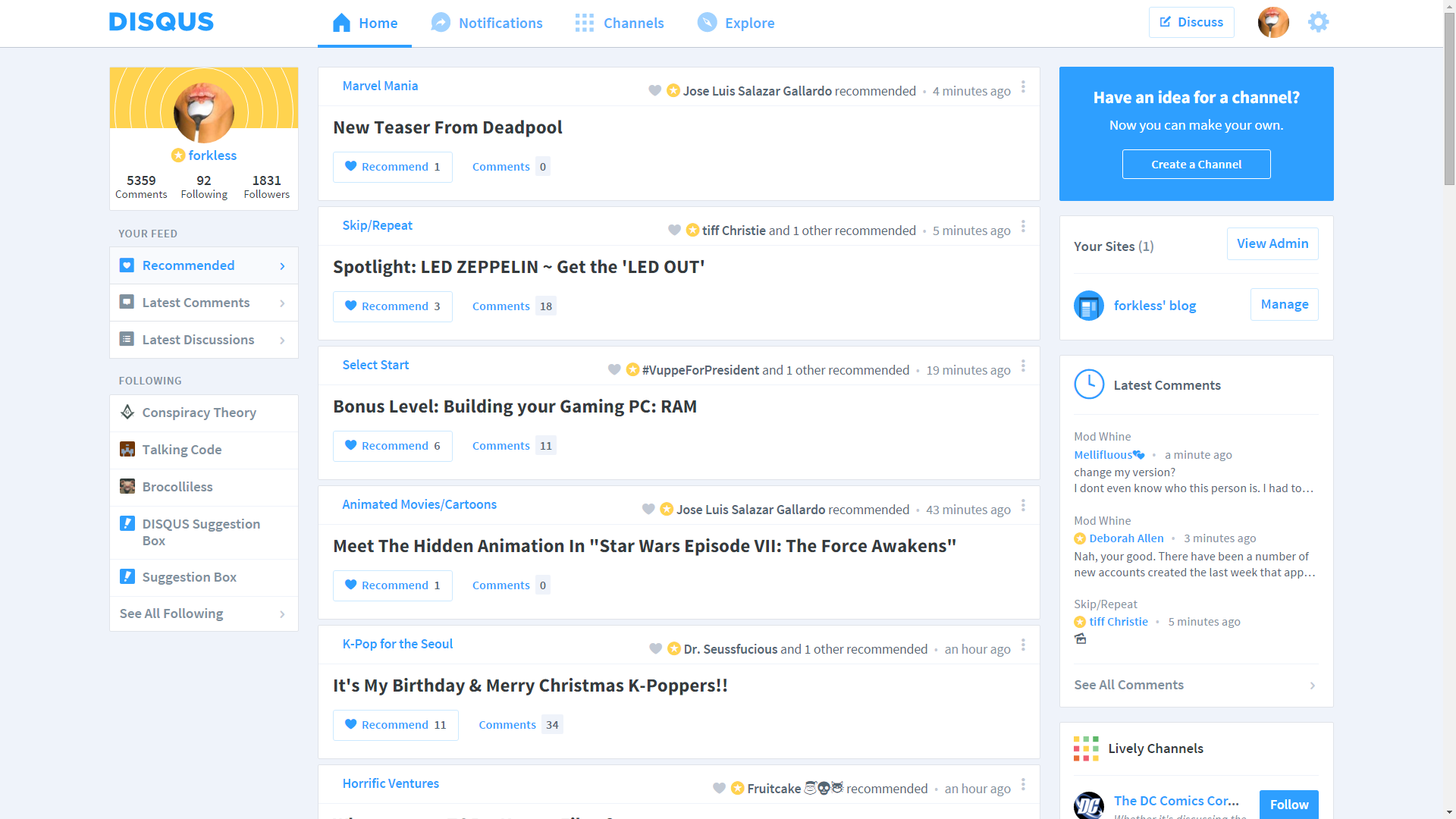 Disqus Condensed Clean