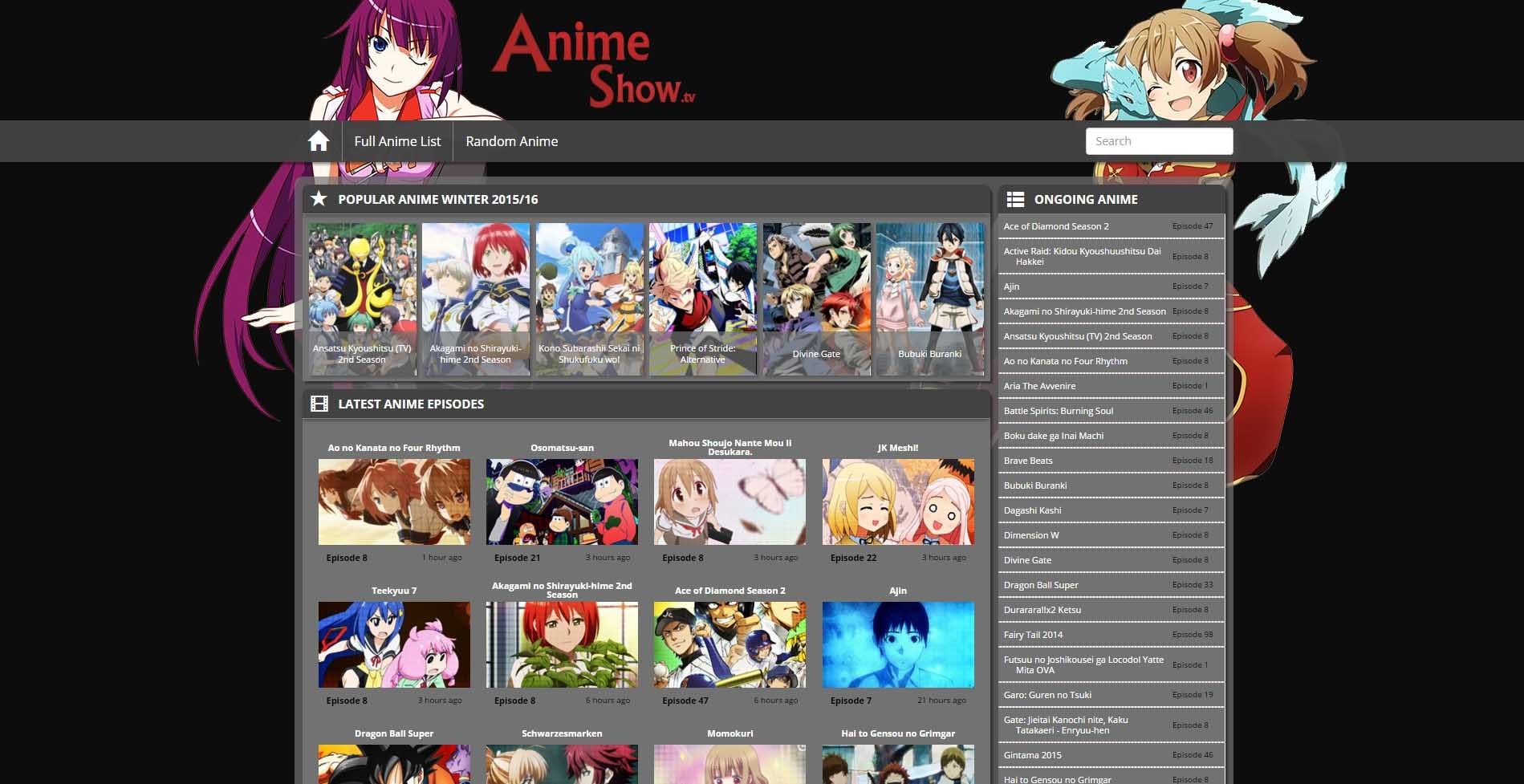 AnimeShow.tv Dark