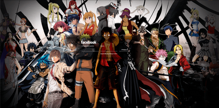 FB-login-Topic-> Anime