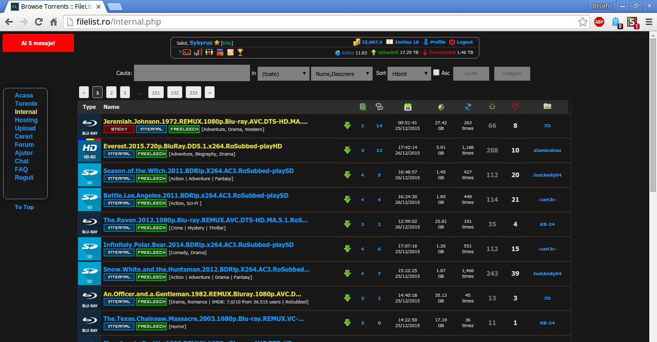 FileList Theme
