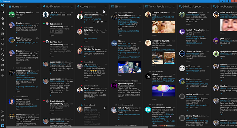My personal Tweetdeck
