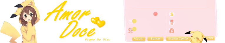 jogo: Amor Doce/ Tema: Pikachu