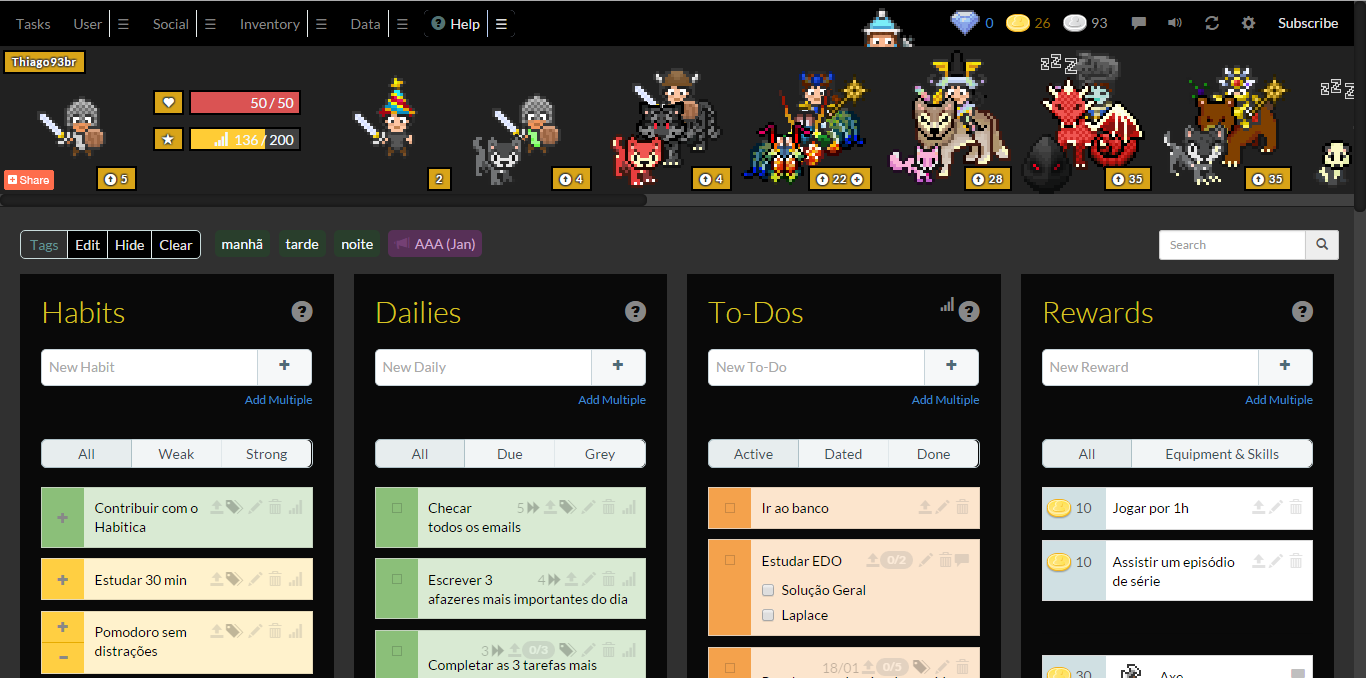Habitica Darker