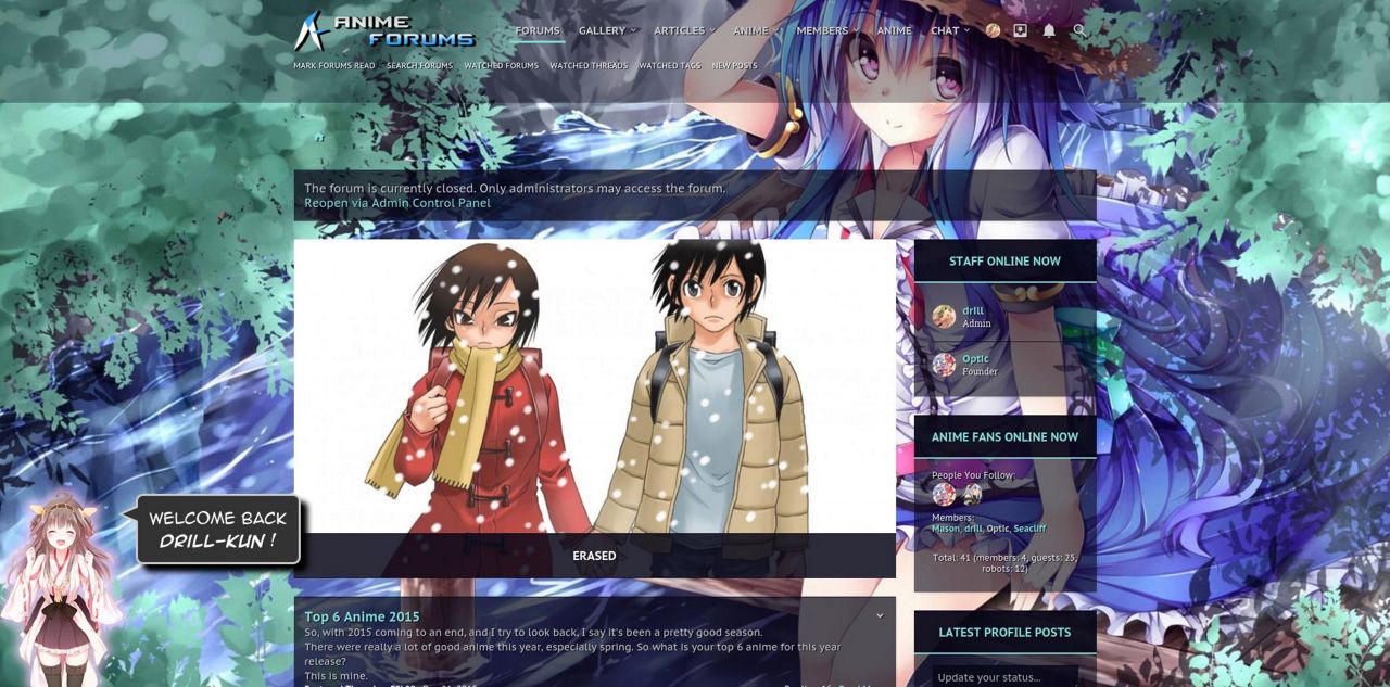 Anime Forums Minimalist: Future Gadget 205, 3rd Ed