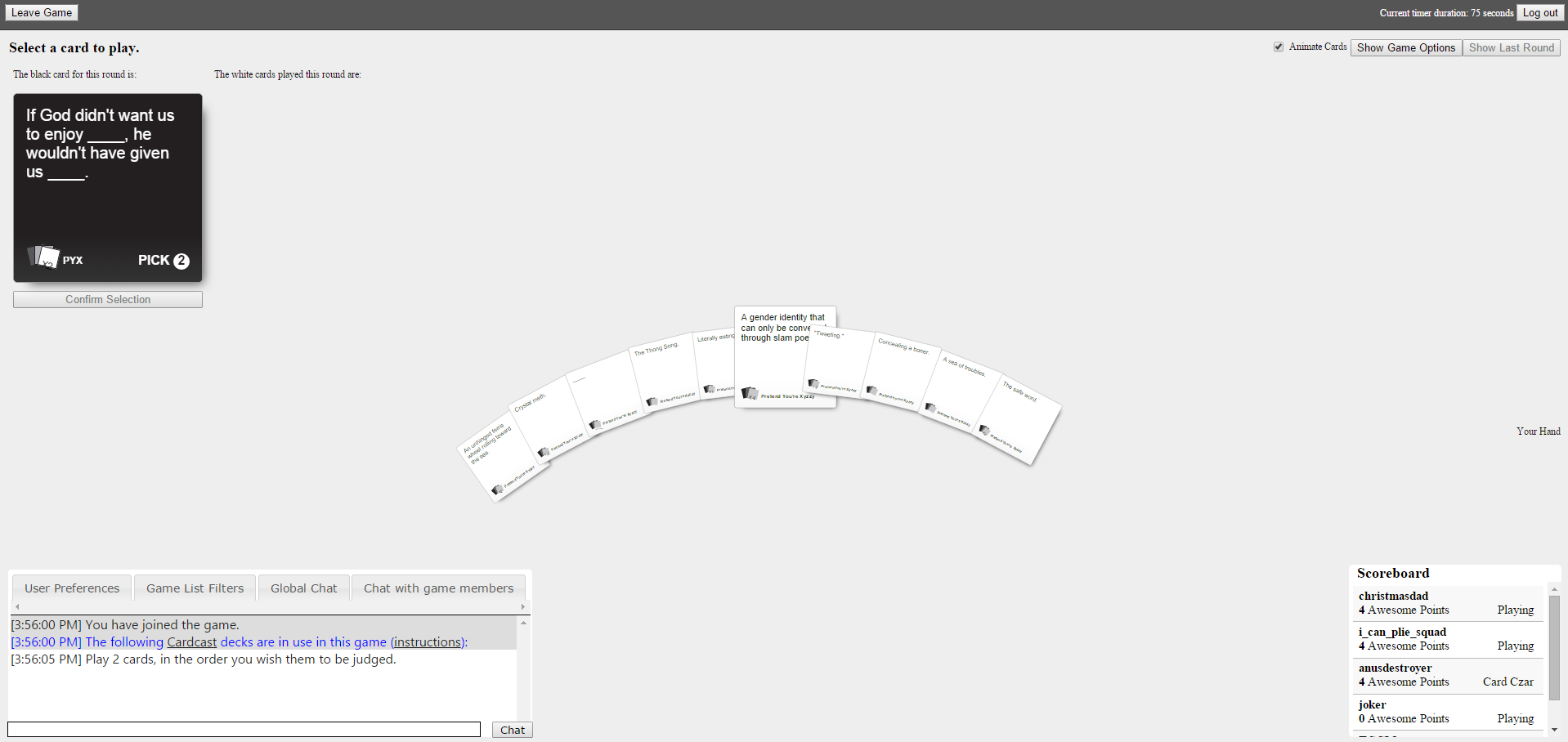 Pretend You're Hearthstone