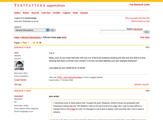 Textpattern Forum - Tabula Rasa