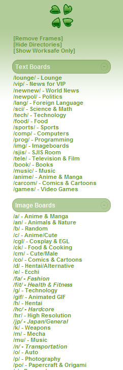 4chan - Yotsuba 2 Sidebar