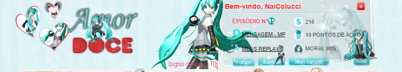 Theme Hatsune Miku-AmorDoce