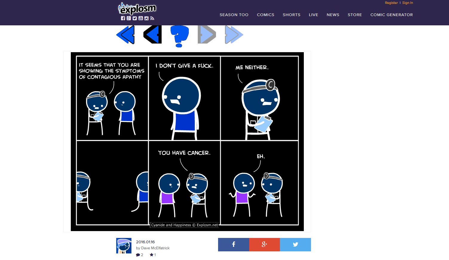Freaky Inverted Comics