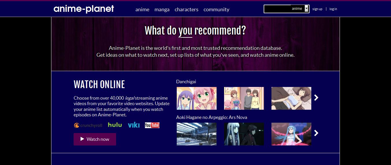 anime-planet - dark