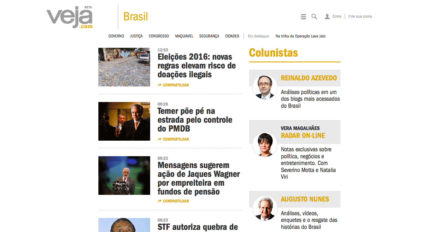 Veja Enxutona