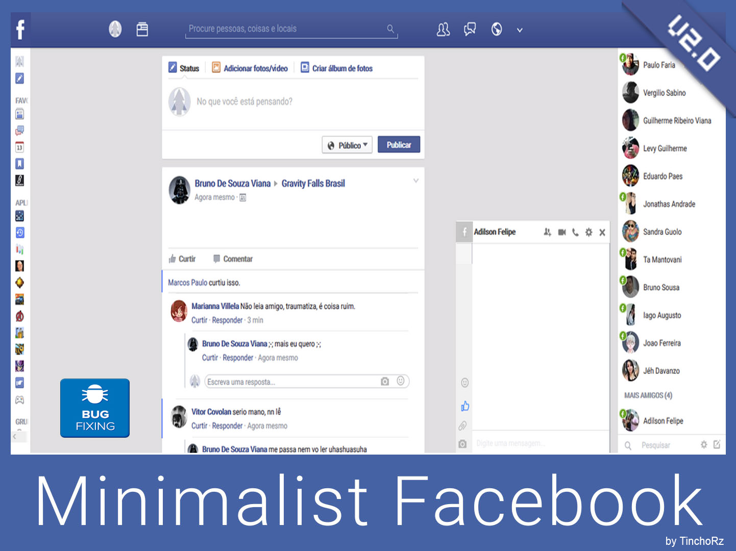 Minimalist Facebook 2015  Fixed Bugs v2