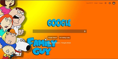 family guy google style