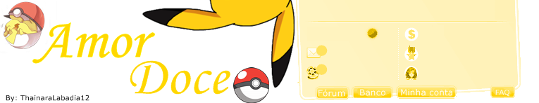 Amor Doce Tema : Pikachu