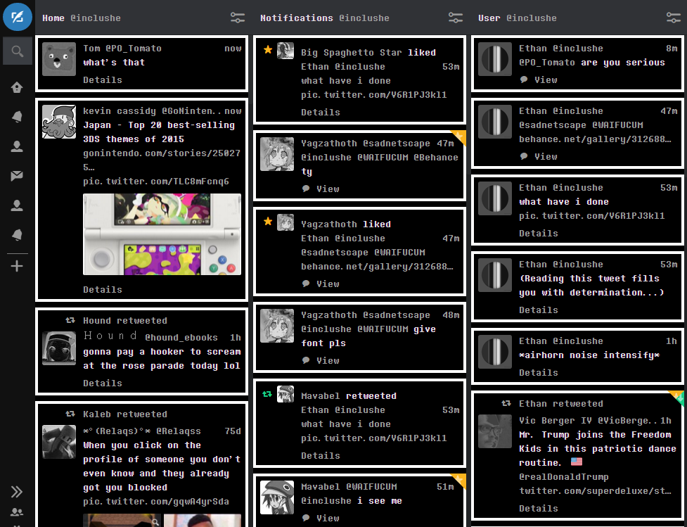 Tweetdeck - Deckheart (Determination Edition)