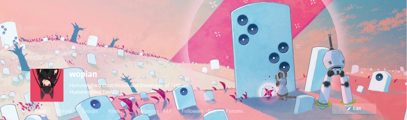 Hummingbird Profile Covers: Remove Gradient