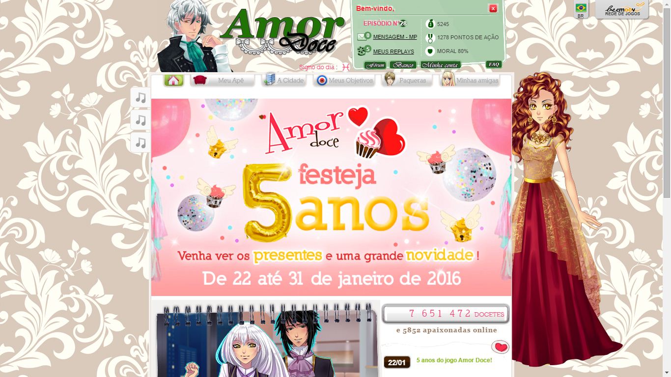 Amor Doce Lysandre Bel