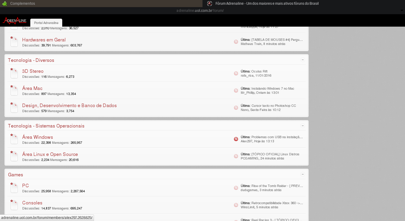 Light Theme Bar Correction - Adrenaline Forum