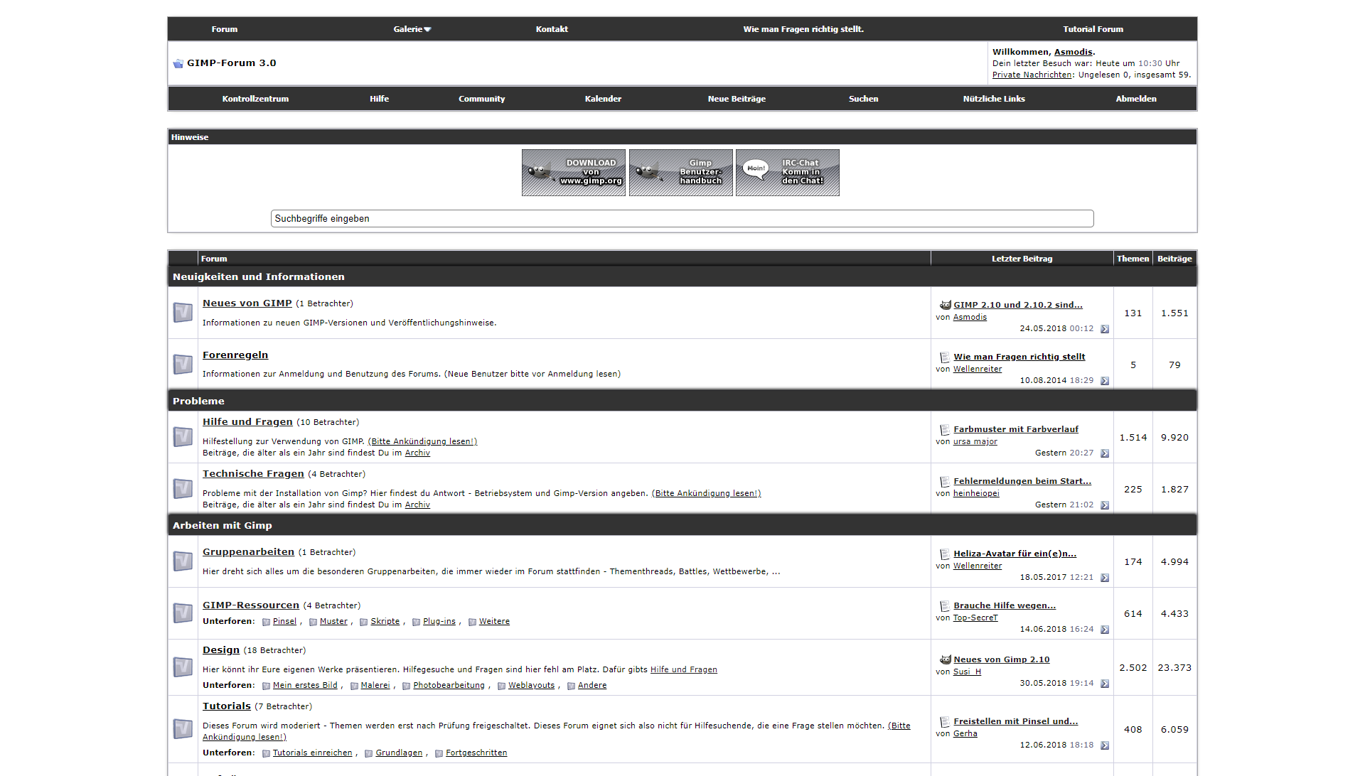 gimpforum.de b/w