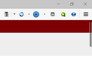 Compact Scrollbar