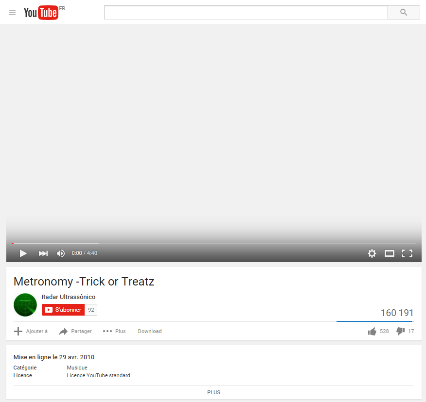 Youtube - No Video