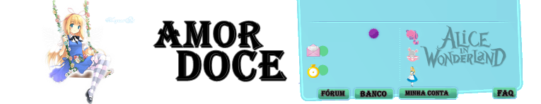 Amor Doce Tema da Alice No País das Maravilhas