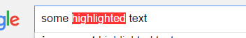 Highlight Text Color