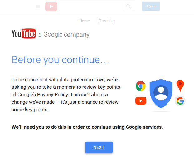 Youtube popup blocker