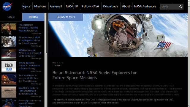 NASA nasa.gov nasablack