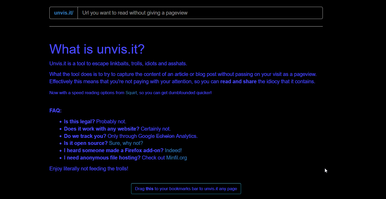Unvisit Dark