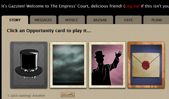 Fallen London - Opportunity Protector