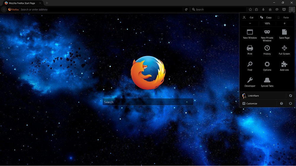 Firefox  Black