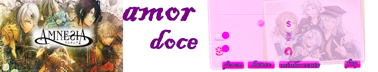 amor doce tema: manga Amnésia