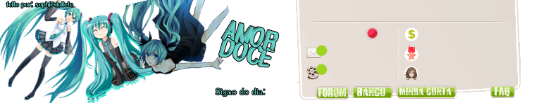 Tema Amor Doce - Kawaii Hatsune Miku