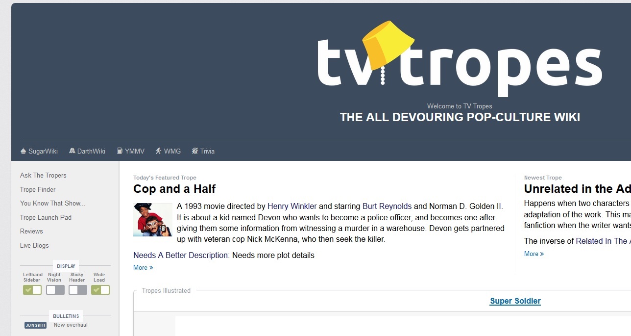 TV Tropes Sidebar Resizer