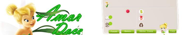 Amor doce. Tema: Tinker Bell..