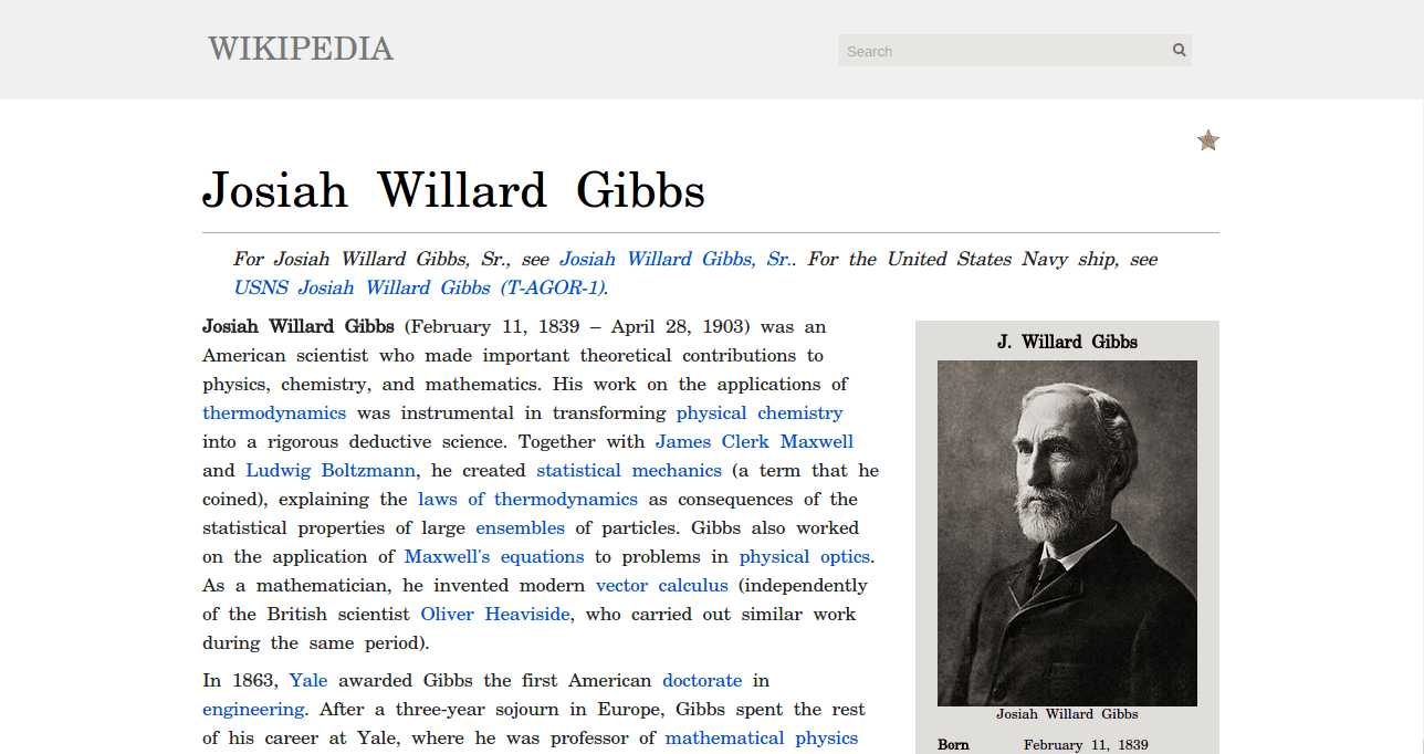 Wikipedia Clean White