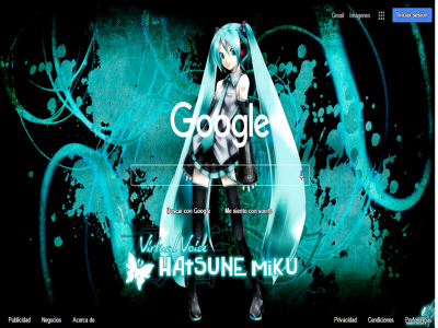 Hatsune Miku In Google