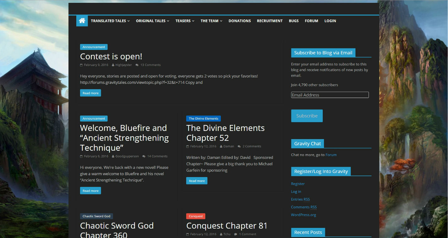 Gravity Tales - Simple Dark