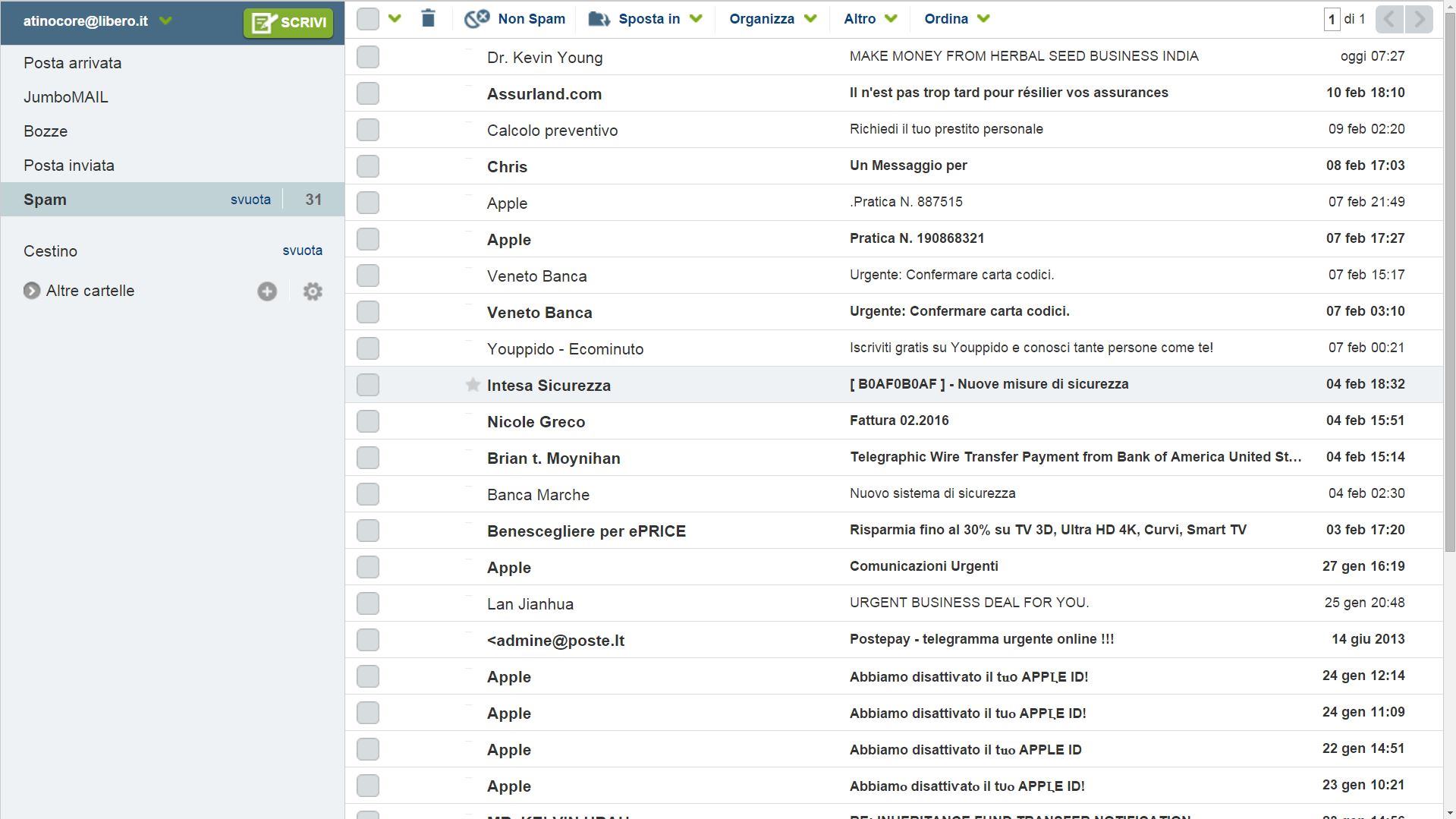 LIBERO Mail Minimal ZERO CARB (by Atino Core)