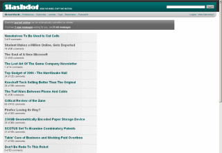 Slashdot Large Headings