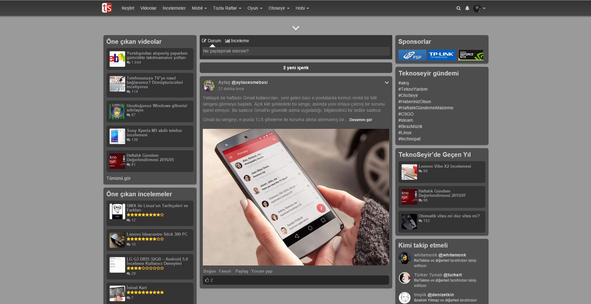 TeknoSeyir Koyu Tema