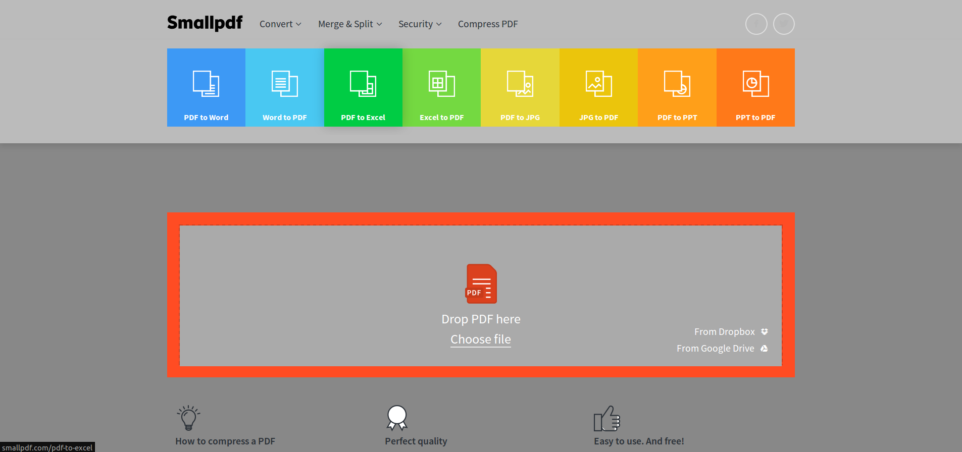 Smallpdf Dark