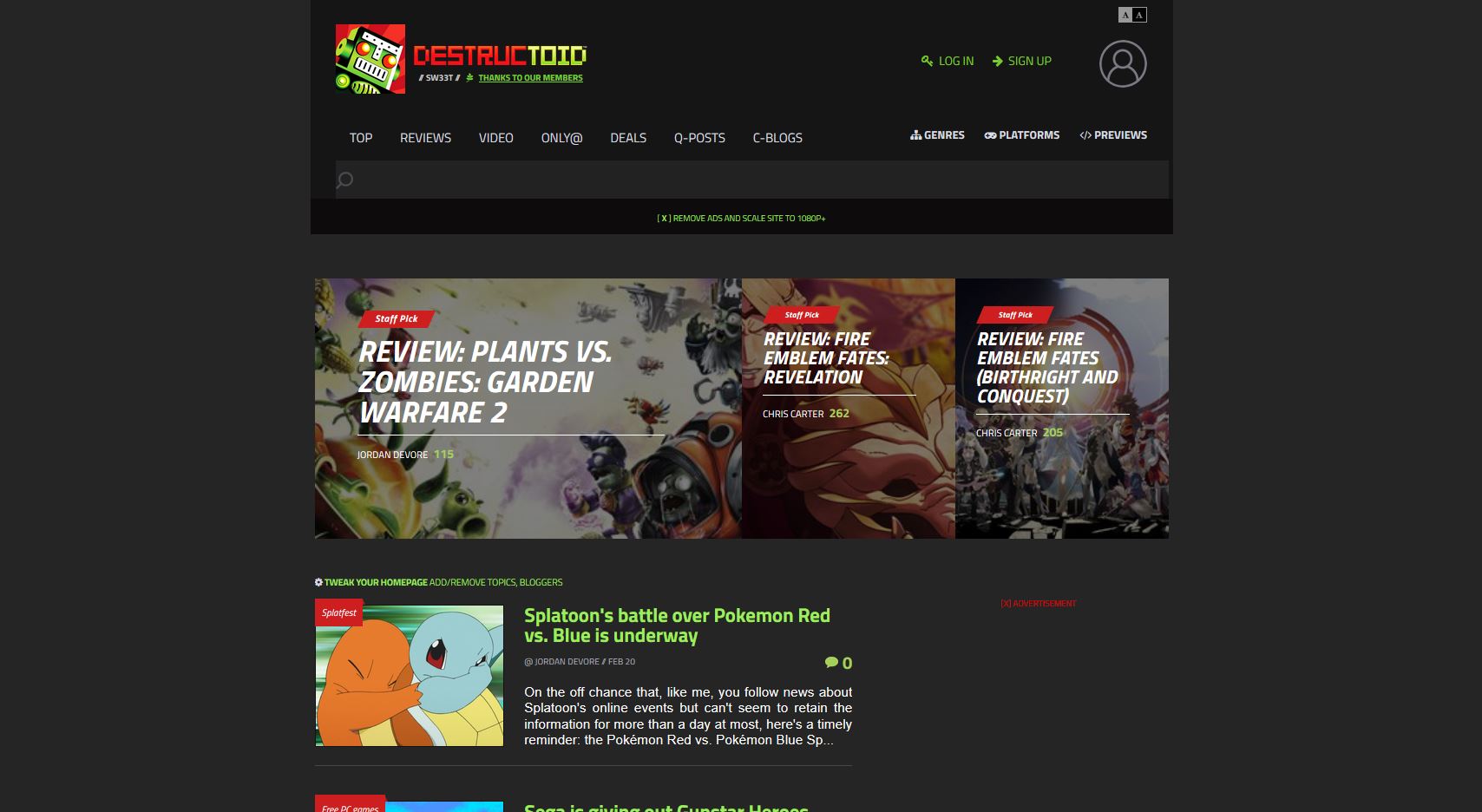 Destructoid Dark Improved